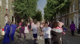 Melanie Manchot, Celebration (Cyprus Street), Courtesy the artist