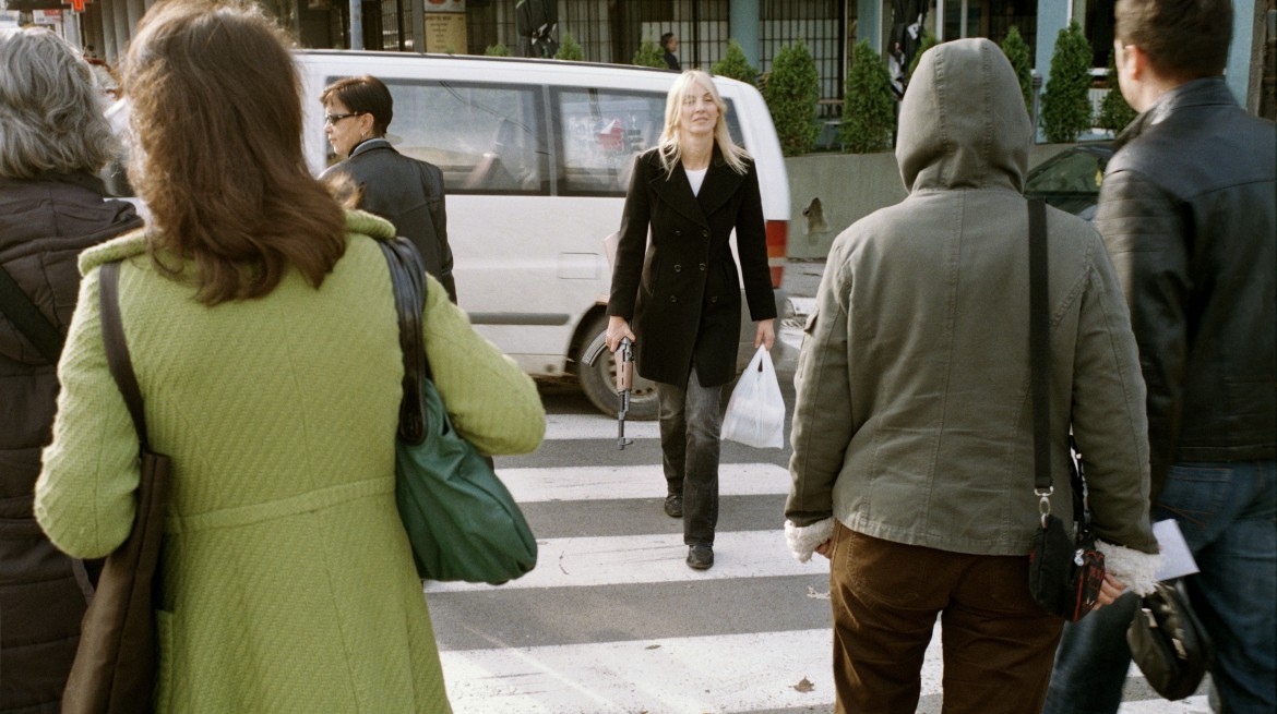Film still of Milica Tomić One Day video, 2009