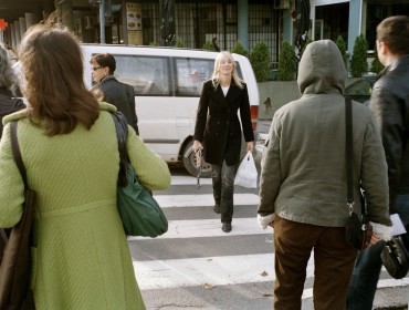 Film still of Milica Tomić One Day video, 2009