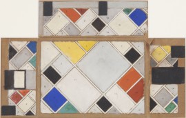 5Feb-BrionyFer-Theo-Van-Doesburg-Colour-Design-for-ceiling-and-three-walls-1926-1927