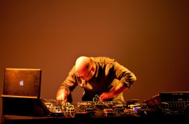 Hassan Khan Live at Portikus, Frankfurt, 2015, Photo by Helena Schlichti…
