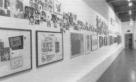 The Thin Black Line at the Institute of Contemporary Arts (1985). -Courtesy-LubainaHimid