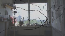 Marta Michalowska, Drawing in Space, Drawing in Time (2016) Film still. Courtesy the artist