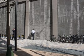 Rut Blees Luxemburg, Silver Forest, (Victoria Street, London) photo: Lucy Gatland, 2016