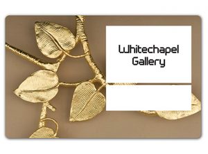 Whitechapel Gallery Membership card