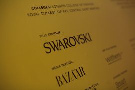 Swarovski Whitechapel Gallery Art Plus Fashion – Events Signage – Photo by Sophia Schorr-Kon (10)EDIT