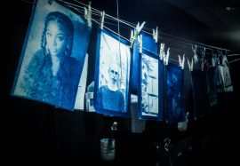 cyanotype on paper almudena