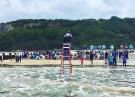 Sarah Lowndes Panoramic Sea Happening,2017. Photo cr