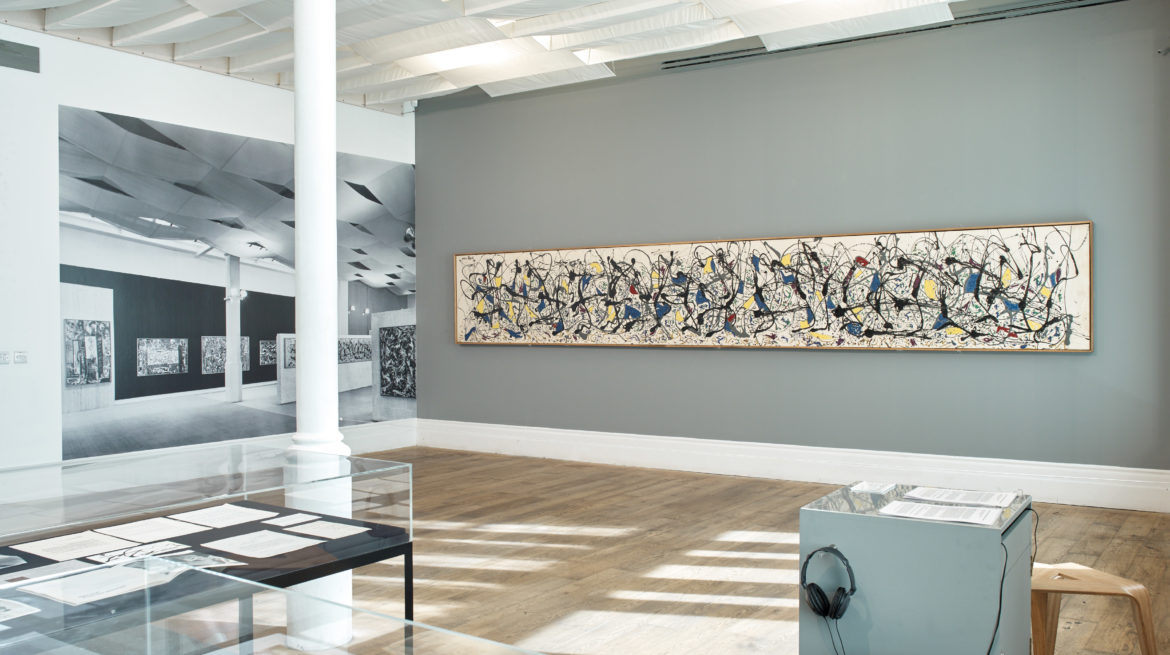 Staging Jackson Pollock, 2018. Courtesy Whitechapel Gallery. Photo Stephen White