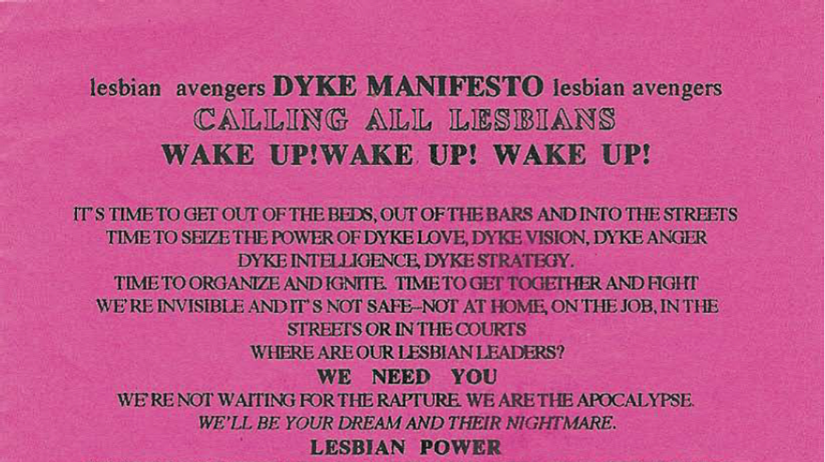 dyke manifesto