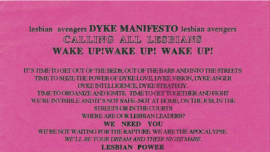 dyke manifesto