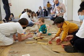 Under 5s at Whitechapel Gallery with Jasmin Bhanji photo by Manuel Vason