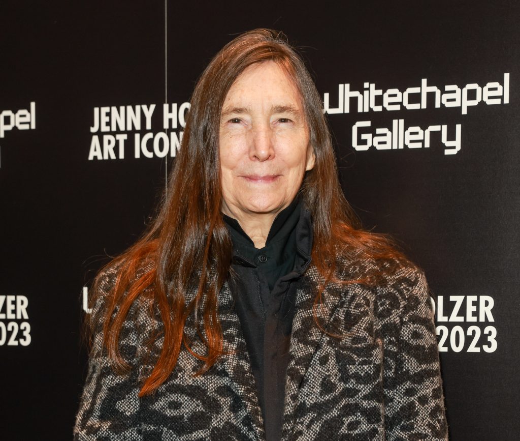 Jenny Holzer Celebrated as Whitechapel Gallery Art Icon for 2023
