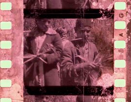 film real with red hue