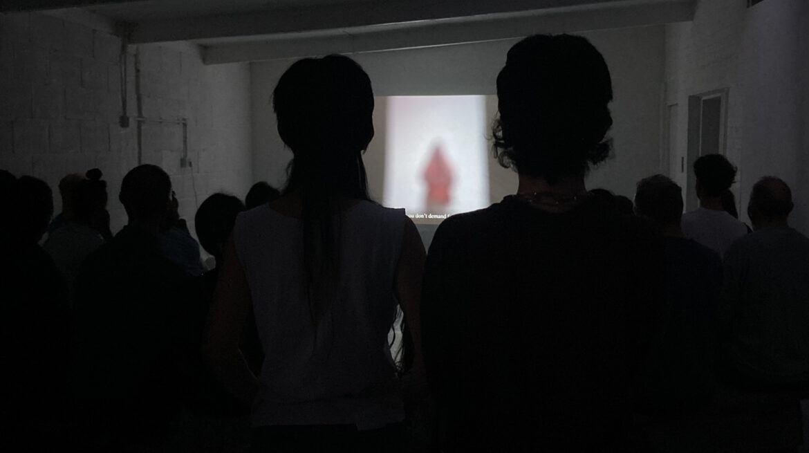 The Purpose was to Document the Other Side, screening view Zerui, London, Photo_ Laisul Hoque