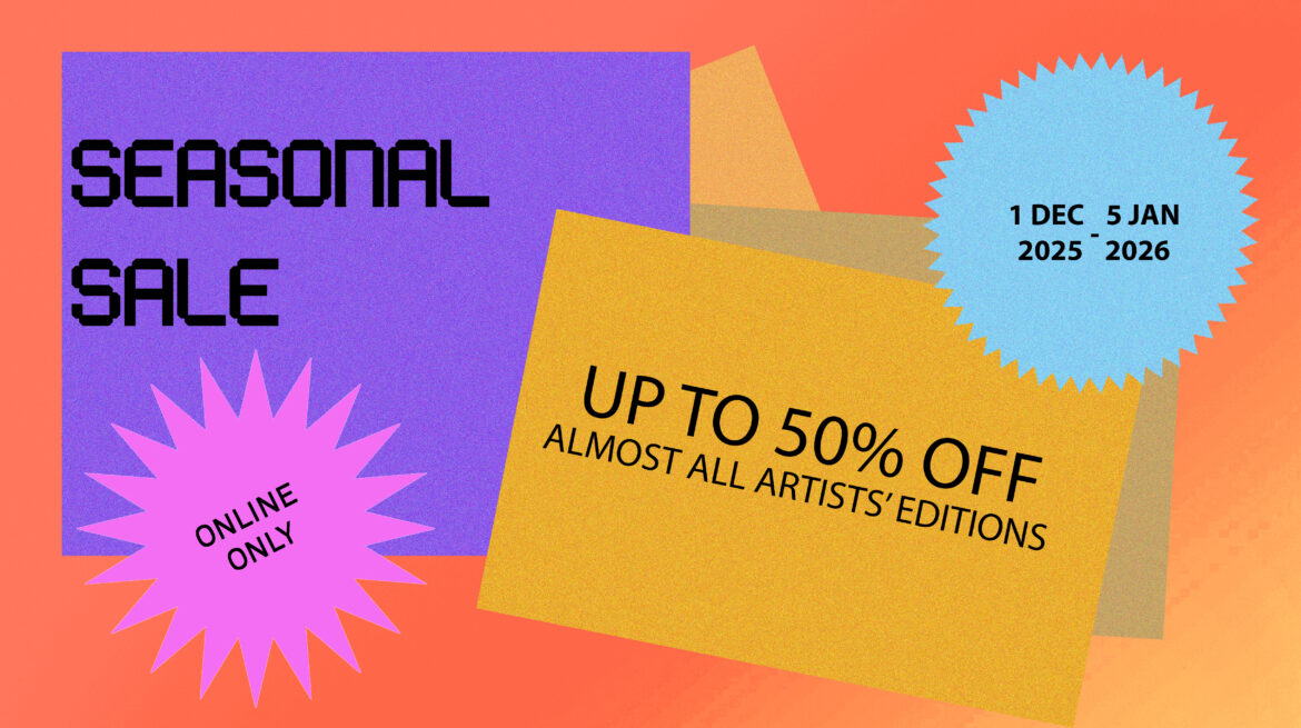 Editions Seasonal Sale 2025 Website Header