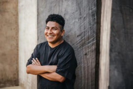 14. Portrait of Gabriel Chaile, 2023, photo by Alex Krotkov