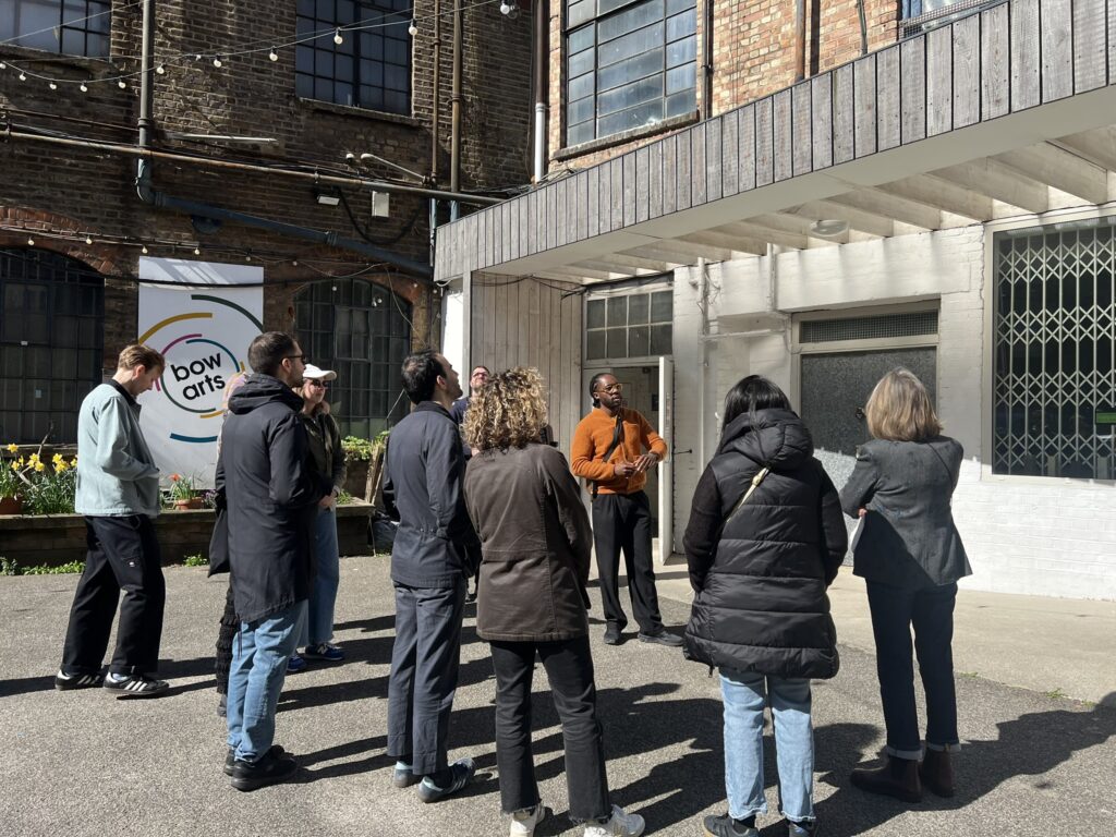 East London Art Prize x Backyard Biennial: walking tour exploring art & architecture at Whitechapel with Kuda Mushangi
