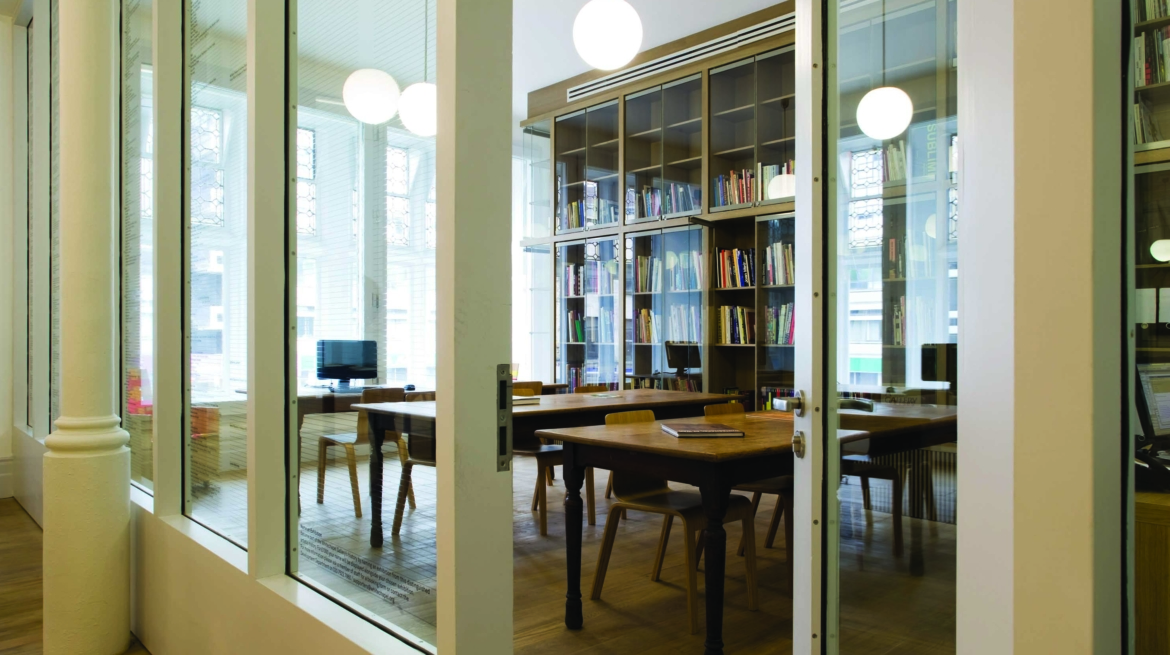 Whitechapel Gallery Reading Room. Photograph by Gavin Jackson
